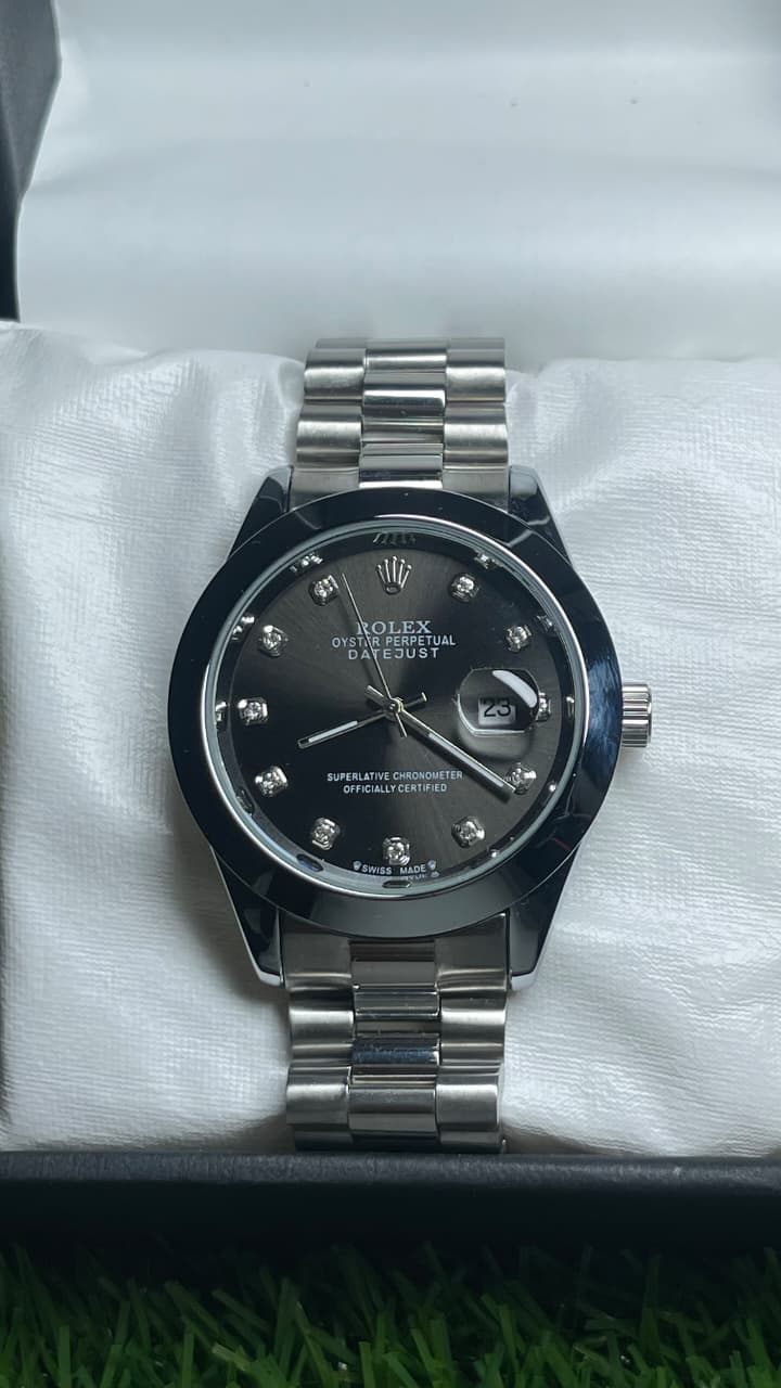 Rolex Two-Tone Datejust Style (Black)