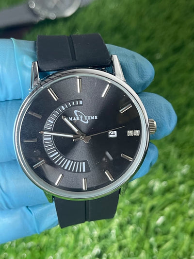 SMART TIME Men's Modern Black Dial Casual Watch