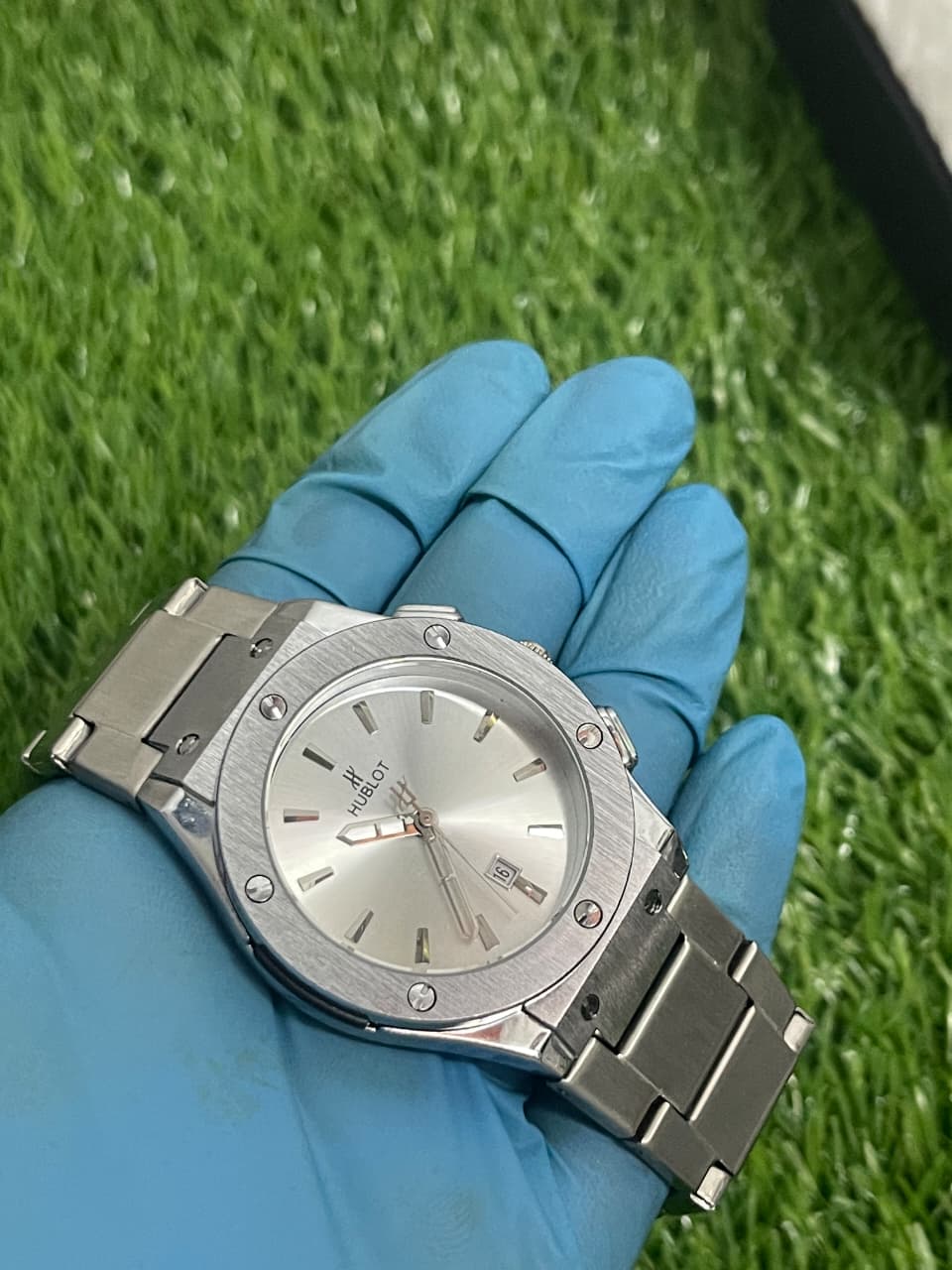 Hublot Classic Fusion Stainless Steel Integrated Bracelet Timepiece