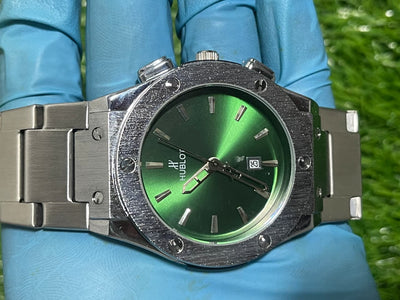Hublot Classic Fusion Steel Quartz – Bold Emerald Green