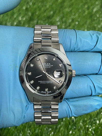 Rolex Two-Tone Datejust Style (Black)
