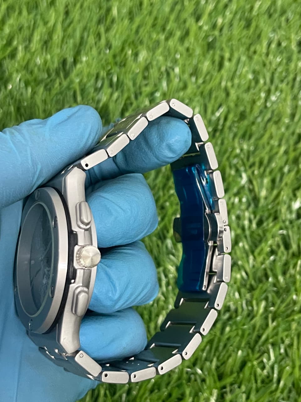 Hublot Classic Fusion Stainless Steel Integrated Bracelet Timepiece