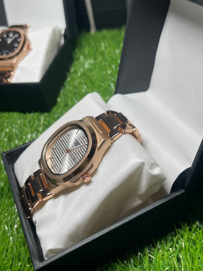 Patek Philippe White-On-Gold Quartz