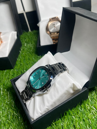 Patek Philippe Stainless Steel Iconic Tiffany Blue Dial
