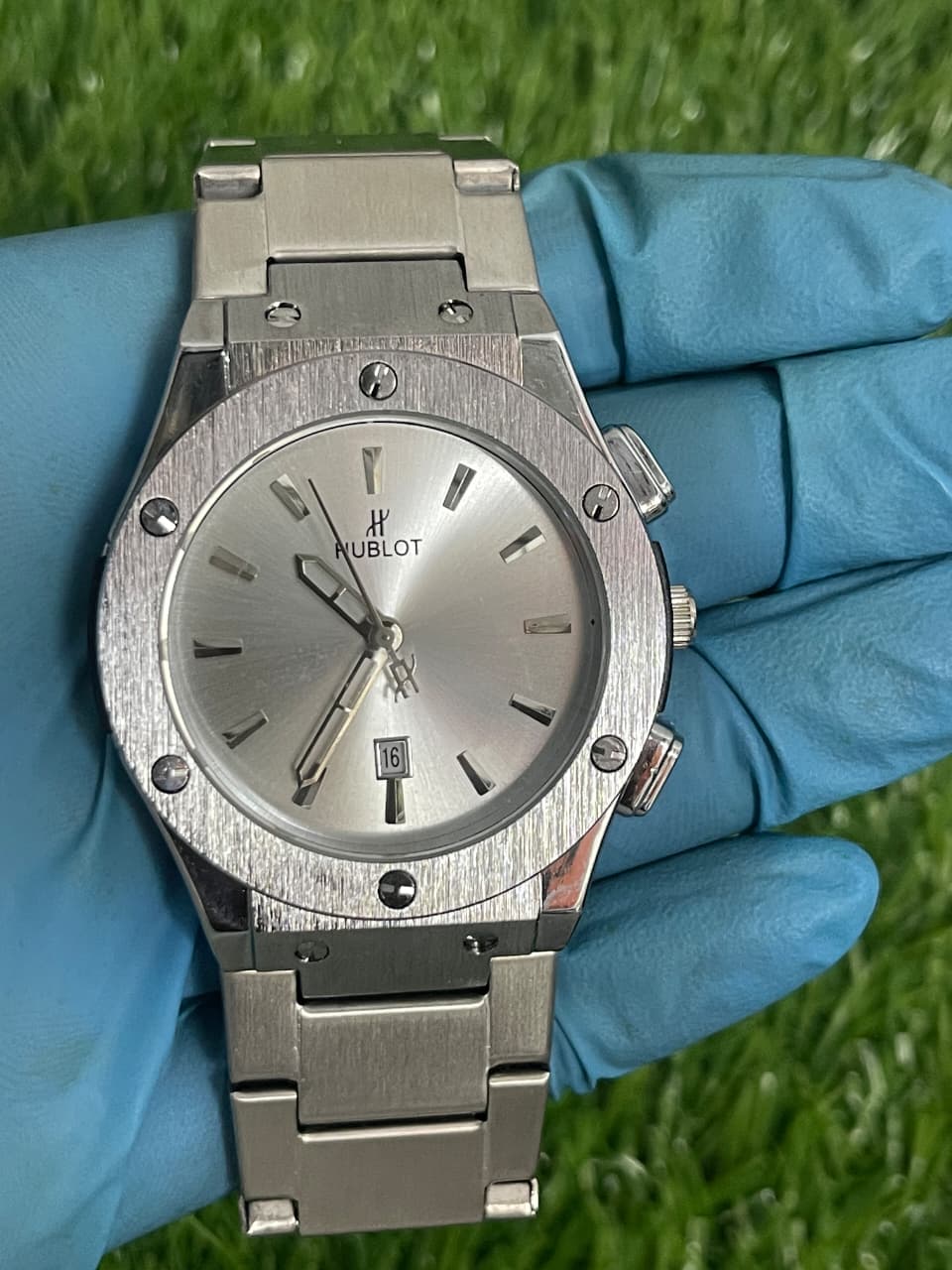 Hublot Classic Fusion Stainless Steel Integrated Bracelet Timepiece