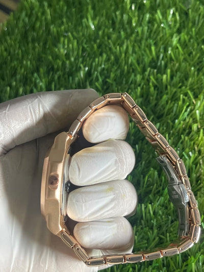 Patek Philippe White-On-Gold Quartz