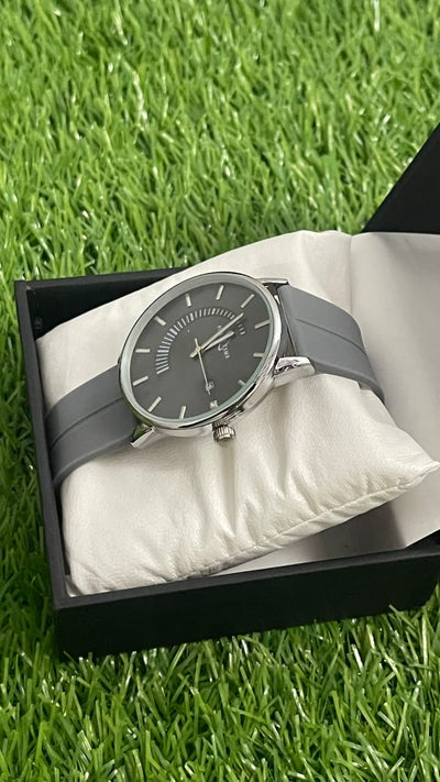 SMART TIME Men's Modern Grey Dial Casual Watch
