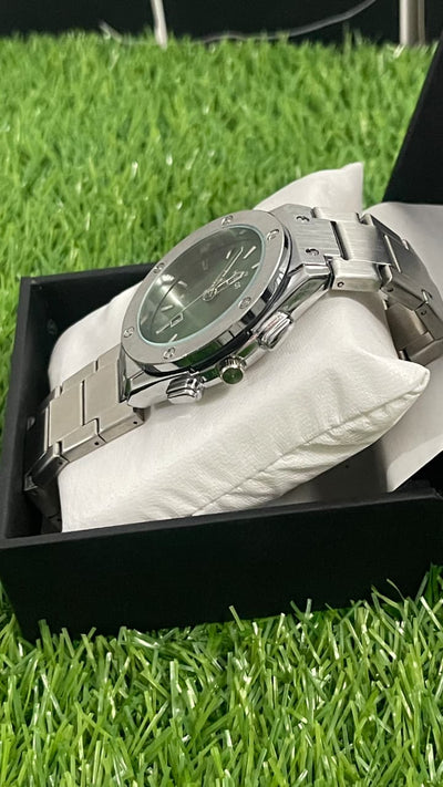 Hublot Classic Fusion Steel Quartz – Bold Emerald Green
