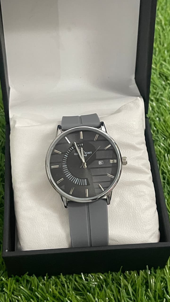 SMART TIME Men's Modern Grey Dial Casual Watch