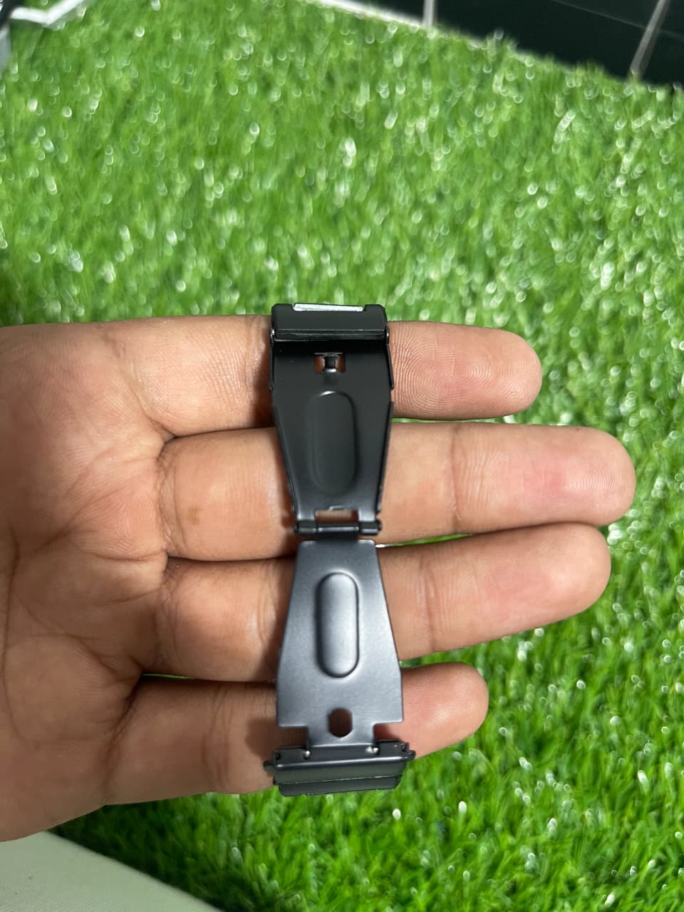 Black Aura Steel Body With Arabic Dial