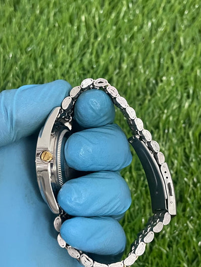 Rolex Diamond-Accented Two-Tone Luxury Watch